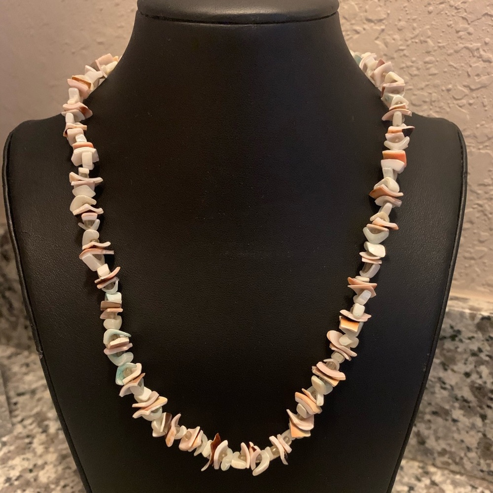Hand made shell necklace
